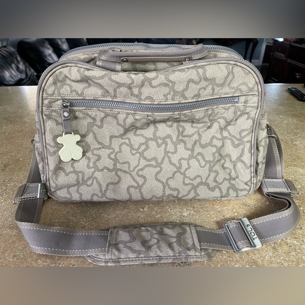 Tous Kaos baby bag, color Stone